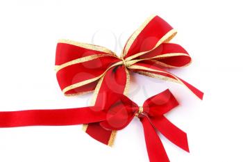 Royalty Free Photo of Red Ribbons