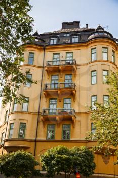 Old building in Stockholm, Sweden.