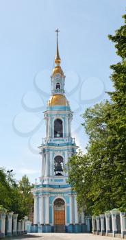  St. Nicholas Naval Cathedral . Bell TowerSt. Petersburg