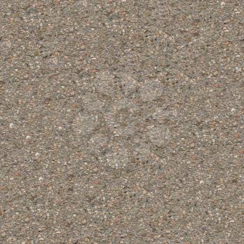 Seamless Tileable Texture of Old Asphalt Road with Protruding Stones. Big Size.