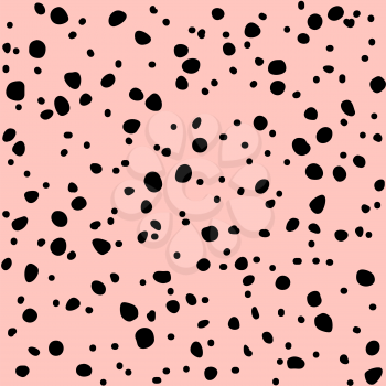 Seamless abstract black and pink monochrome background. Digital pixel noise pattern