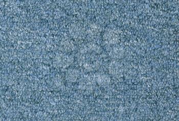 Carpet texture close-up, blue furry carpet texture background
