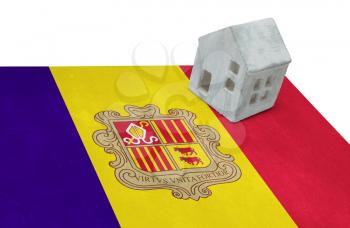 Small house on a flag - Living or migrating to Andorra