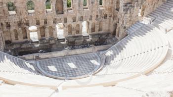 Herodes Atticus theatre in Athens Greece - Acropolis