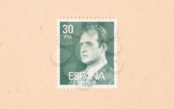 SPAIN - CIRCA 1980: A stamp printed in Spain shows the President, circa 1980