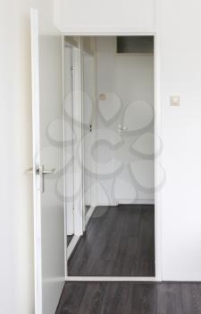 Simple hallway in a dutch house - White walls