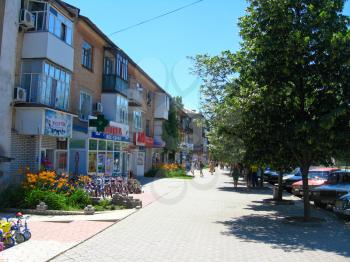 the image of panorama of summer city
