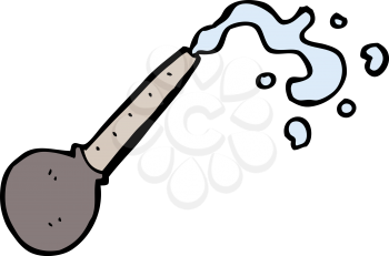 Royalty Free Clipart Image of a Pipette