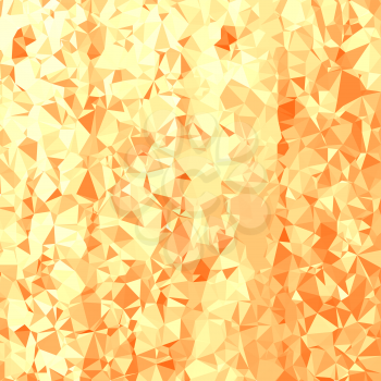 Abstract Orange Polygonal Background. Abstract Polygonal Pattern