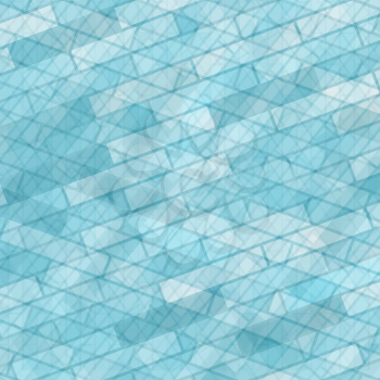 Brick Wall Azure Background. Abstract Stone Pattern