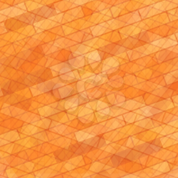Brick Wall Orange Background. Abstract Stone Pattern