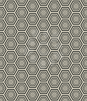 hexagon geometric seamless pattern - vector illustration. eps 8