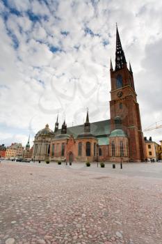Riddarholmskyrkan - Knights church - in Stockholm, Sweden