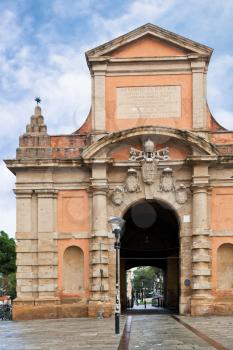 monument Porta Galliera in Bologna, Italy