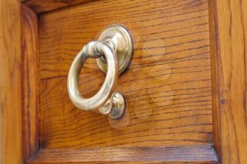 old ring door handle on urban door