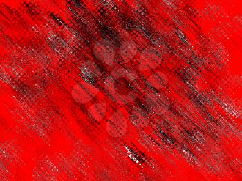 Red abstract background with black drips.Digitally generated image.