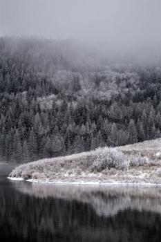 Cypress Hills in Winter Alberta Canada Saskatchewan