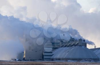 Industrial Pollution refinery in Saskatchewan Canada environment