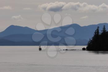 View of the West Coast of British Columbia
