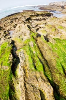 blur in south africa   sky ocean  de hoop reserve nature and rocks