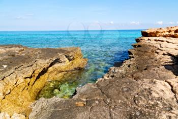  relax near sky in oman coastline sea ocean gulf rock and beach