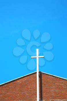 cross in italy old ancian wood and traditional                 texture  