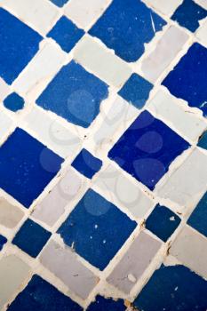 line in morocco africa old tile and colorated floor ceramic abstract