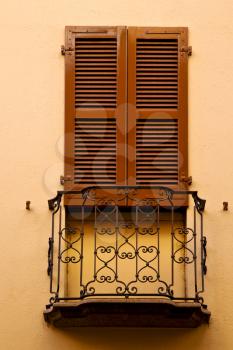 old wall and terrace in the   centre   of city lugano Switzerland Swiss
