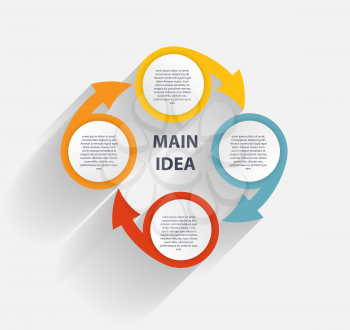 Infographic Templates for Business Vector Illustration. EPS10