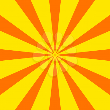 Simple radial sunray vector background, eps 8