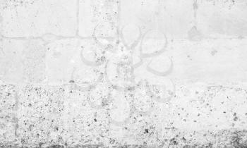 White stone wall, closeup flat background photo texture