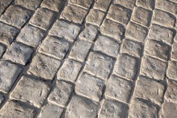 Dark gray stone floor pavement, background photo texture