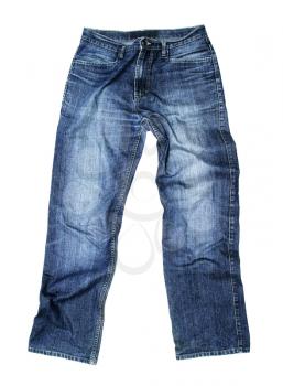 Jeans isolated on white background