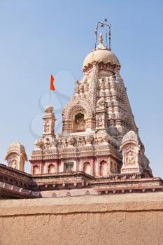 Grishneshwar Jyotirlinga Temple near Ellora, Maharashtra state in India