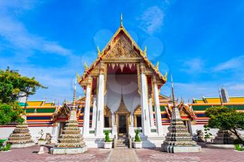 Wat Pho is a Buddhist temple complex in Phra Nakhon district in Bangkok, Thailand