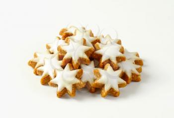 Zimtsterne (Cinnamon stars) - traditional German Christmas cookies