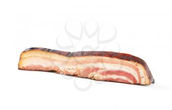 Slab of smoked bacon