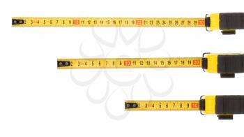 tape measure isolated on white background