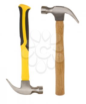 hammers isolated on white background