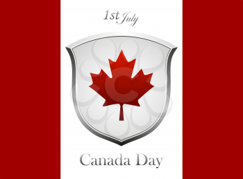 Canada Day vector background