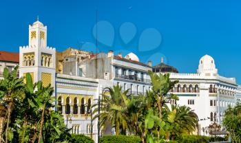 Moorish Revival architecture in Algiers, the capital of Algeria