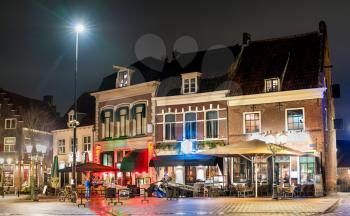 Traditional Dutch houses in the old town of Amersfoort, the Netherlands
