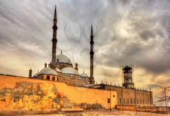 The great Mosque of Muhammad Ali Pasha in Cairo - Egypt