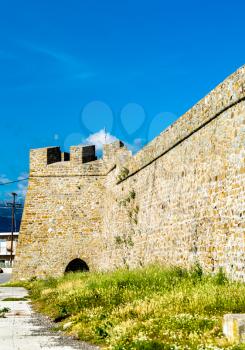 Antirrio Fortress at the Gulf of Patras in Greece