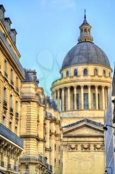 The Pantheon, a secular mausoleum containing the remains of distinguished French citizens. Paris - France
