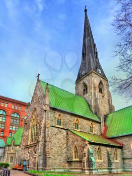Christ Church Cathedral in Montreal - Quebec, Canada