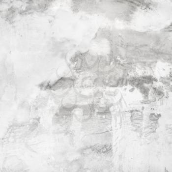 White concrete wall with plaster. Abstract grunge background.