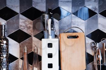 Luxury kitchen appliances background hd