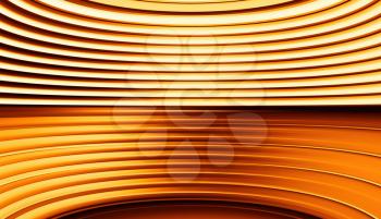 Horizontal orange curved panels illustration backgroundhd
