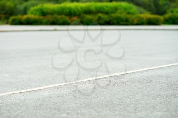 Transport city road pavement with green grass background hd